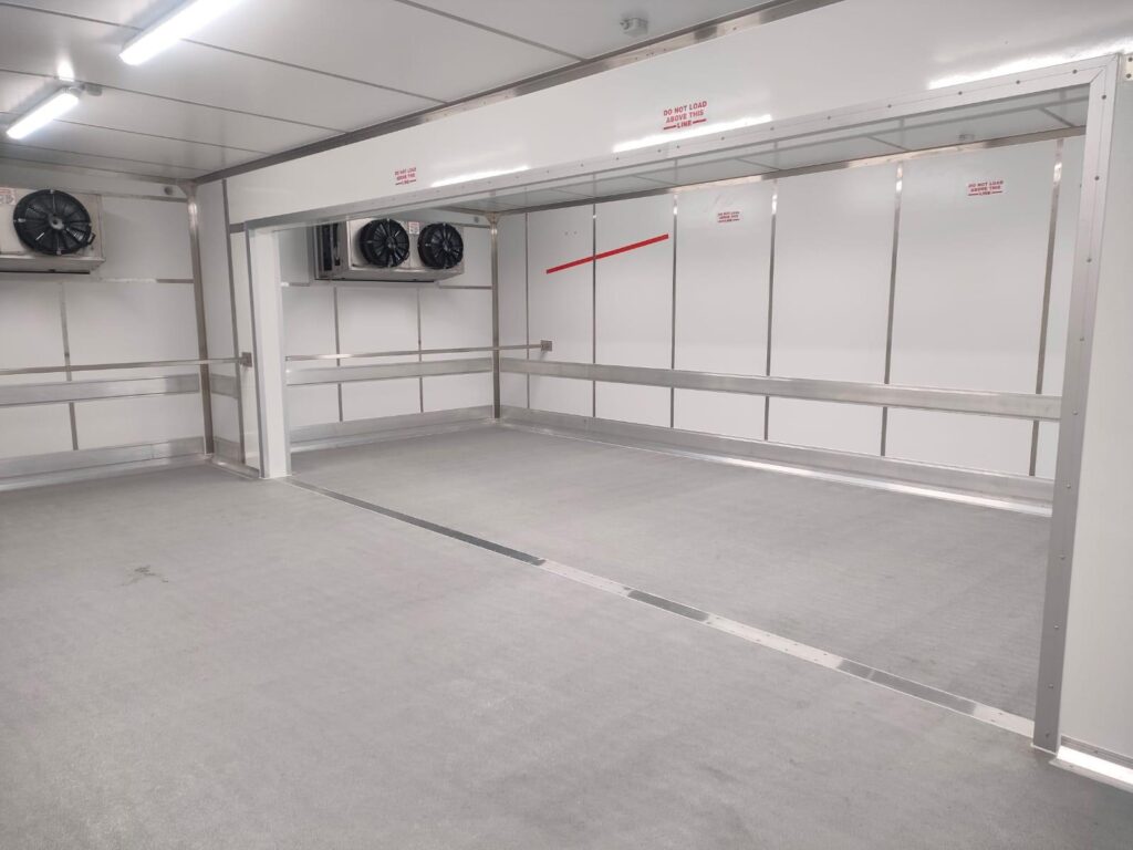 Intérieur chambre froide XXL