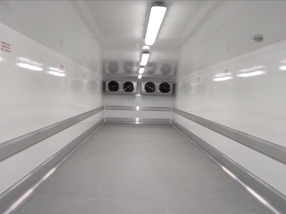 Intérieur chambre froide