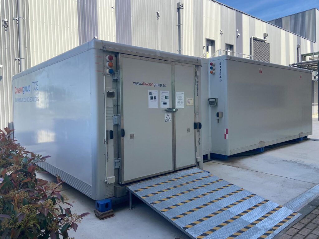 cámara frigorífica modular productos farmacéuticos termolábiles